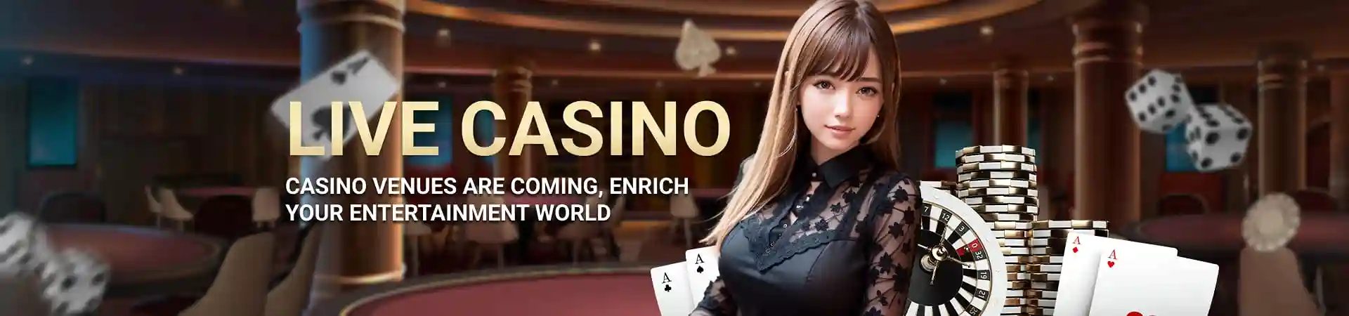 Live dealer hosting baccarat at 89php casino